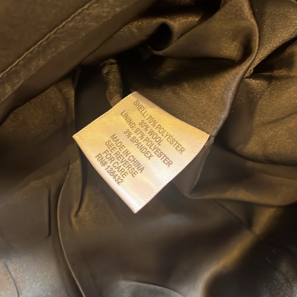 Modcloth Speckled Polyester/Wool Blend Fully Line… - image 5